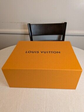 Louis Vuitton Large Empty Storage Box Drawer Style Foldable